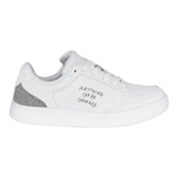 Acbc Sneakers Einfarbig mit Kontrastdrucken Weiß/Silber für Mädchen