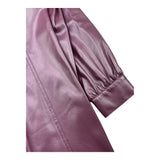 LIU JO abito tinta unita modello camicia in ecopelle Viola per Bambina GF3020 VIOLA LIU JO 