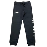 GUESS pantalone tuta tinta unita con logo Nero per Bambino SB9063 NERO GUESS 