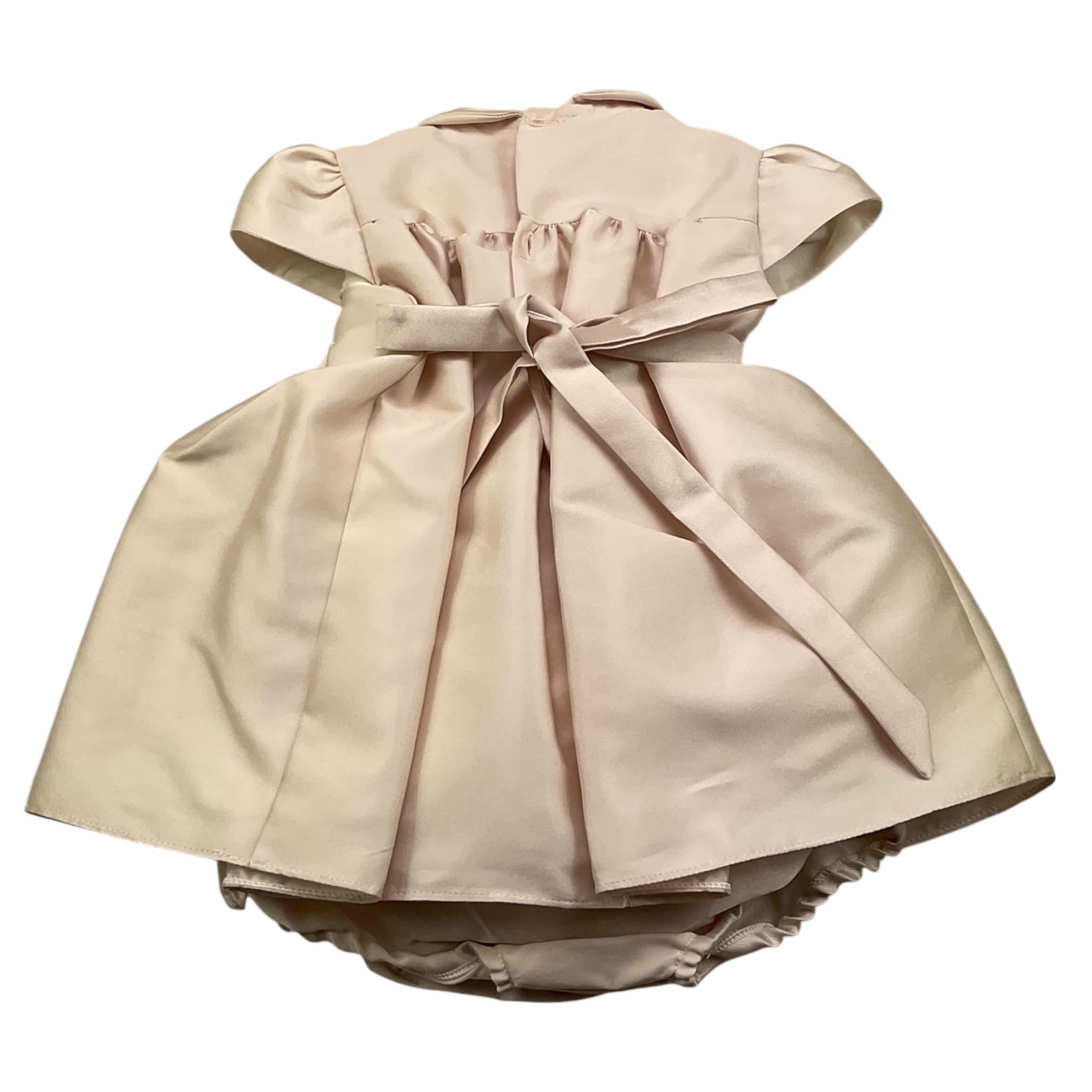 LA STUPENDERIA abito mezza manica tinta unita cn culotte Rosa per Neonata CCAB48 ROSA LA STUPENDERIA 