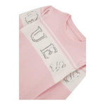 GUESS abito in maglia tinta unita con stampa Rosa per Bambina K4YK01Z3GW0X ROSA GUESS 