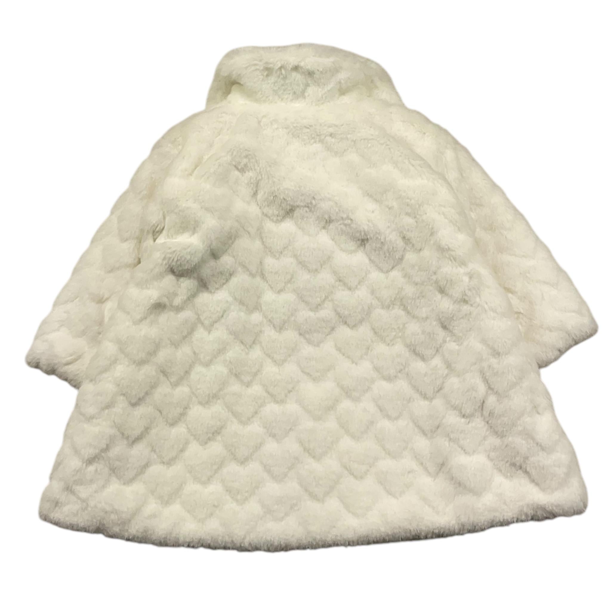 NINNAOH cappotto pelliccia tinta unita Panna per Neonata I1828 PANNA NINNAOH 