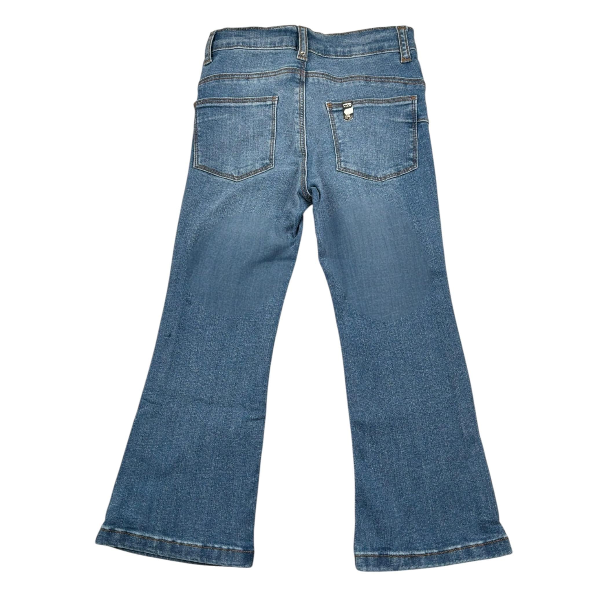 Liu Jo Jeans Tinta Unita con Girovita Regolabile per Bambina KA5067X BLU LIU JO 