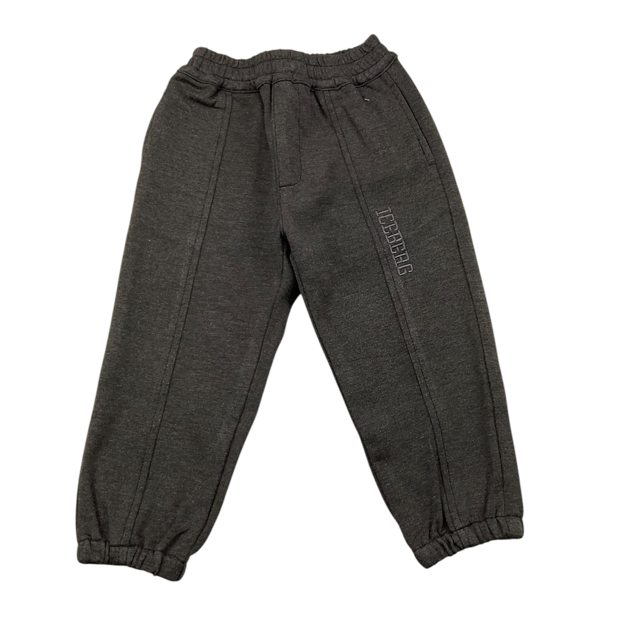 ICEBERG pantalone tinta unita con elastico in vita Grigio per Neonato PTICE5313BN GRIGIO ICEBERG 