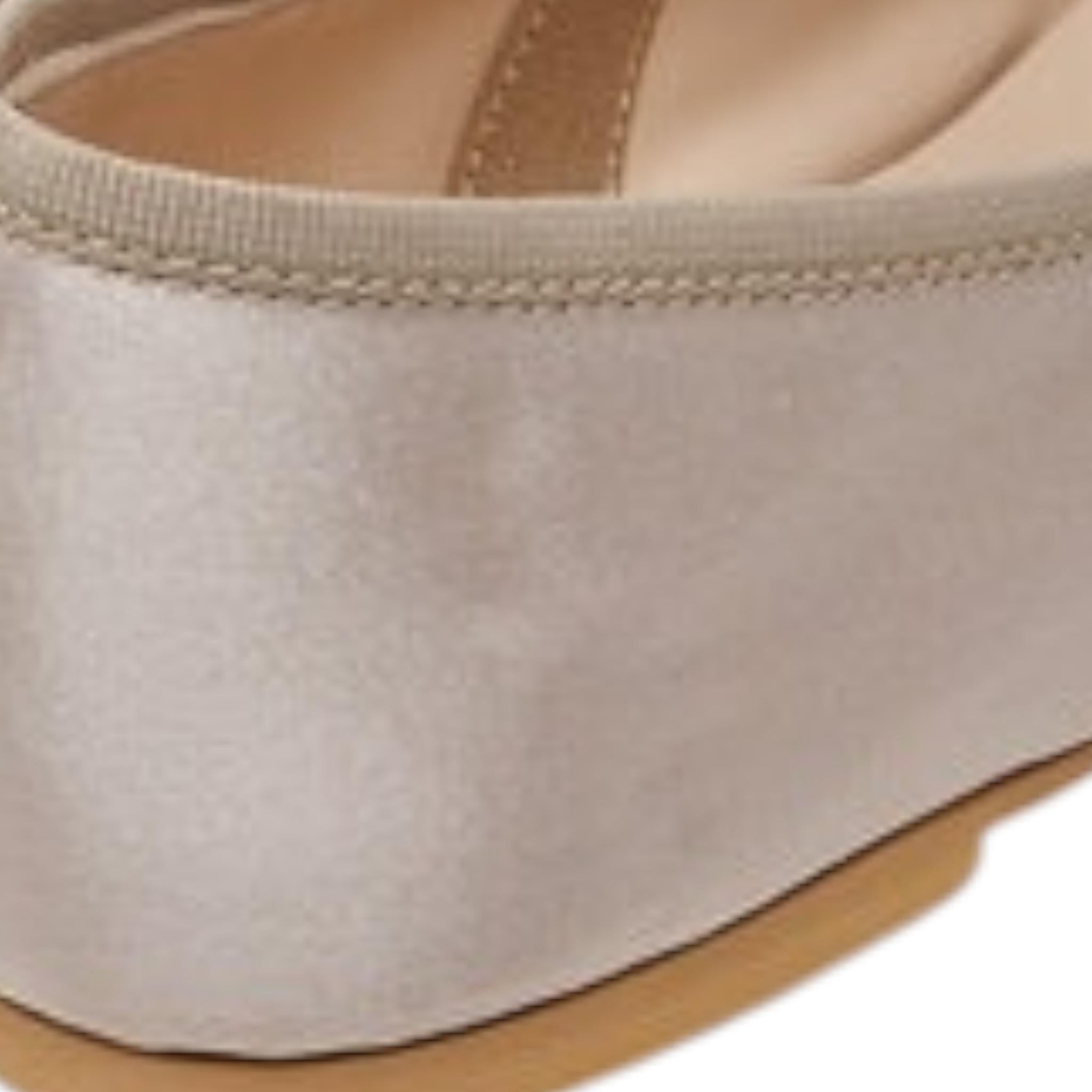 Twinset Ballerina Tinta Unita con Elastico per Bambina 251GCJ022 BEIGE TWINSET 
