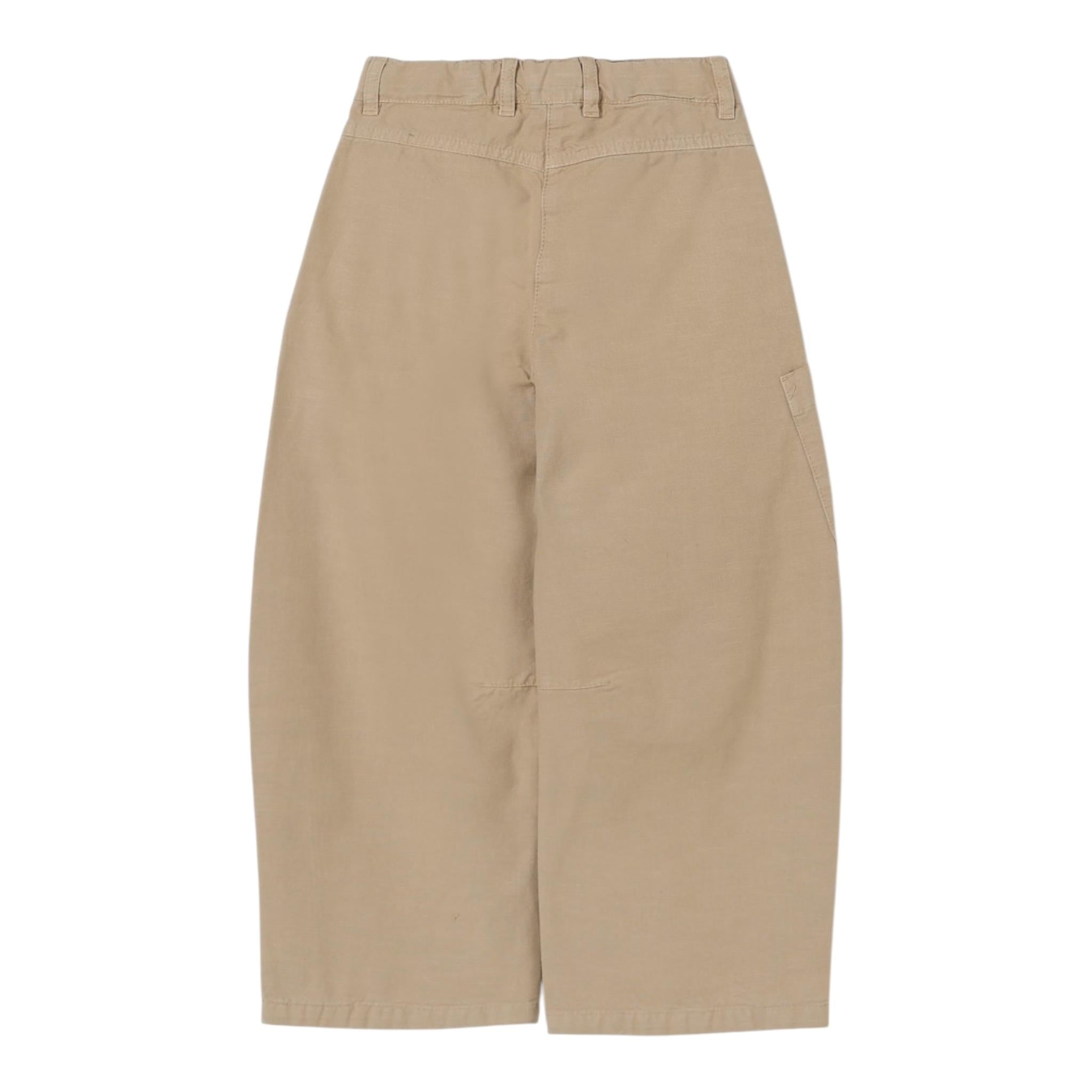 Aspesi Pantalone Tinta Unita con Elastico In Vita per Bambina S25056PLC6057 BEIGE ASPESI 