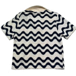 Saint Barth Polo Mezza Manica Stampa Fantasia per Bambina LALAJR PANNA SAINT BARTH 