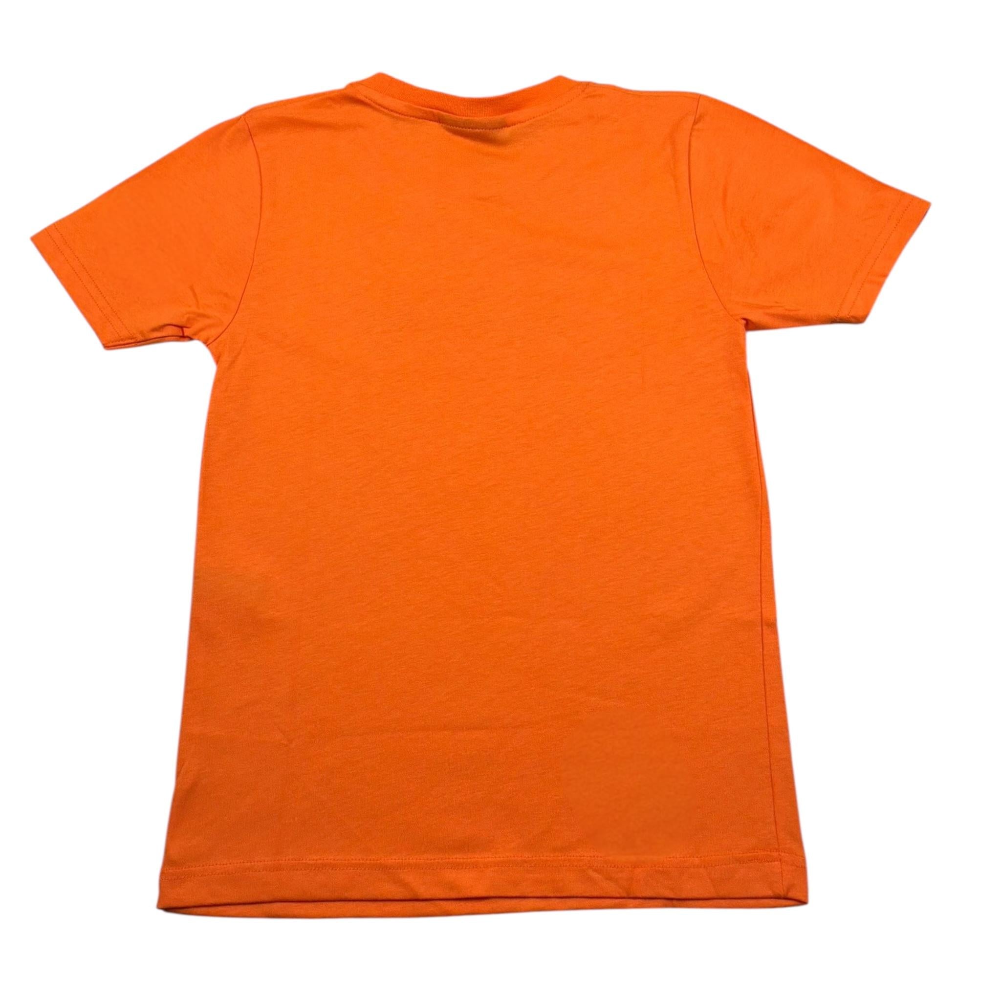 F**K T-Shirt Girocollo Tinta Unita con Stampa per Bambino FJ25J01TS89 ARANCIONE F**K 