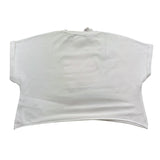 So Twee By Miss Grant T-Shirt Girocollo Tinta Unita con Brillantini per Bambina ST0067 BIANCO/ROSA SO TWEE BY MISS GRANT 