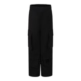 PINKO pantalone tinta unita con tasconi Nero per Bambina F4PIJGPA106X NERO PINKO 