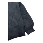 LU LU BY MISS GRANT cardigan tinta unita con ricami Nero per Bambina LL2976 NERO LU LU BY MISS GRANT 