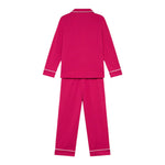 Ralph Lauren Completo 2 Pezzi Pigiama Shirt-Pantalone per Bambina 4P0279 FUXIA RALPH LAUREN 