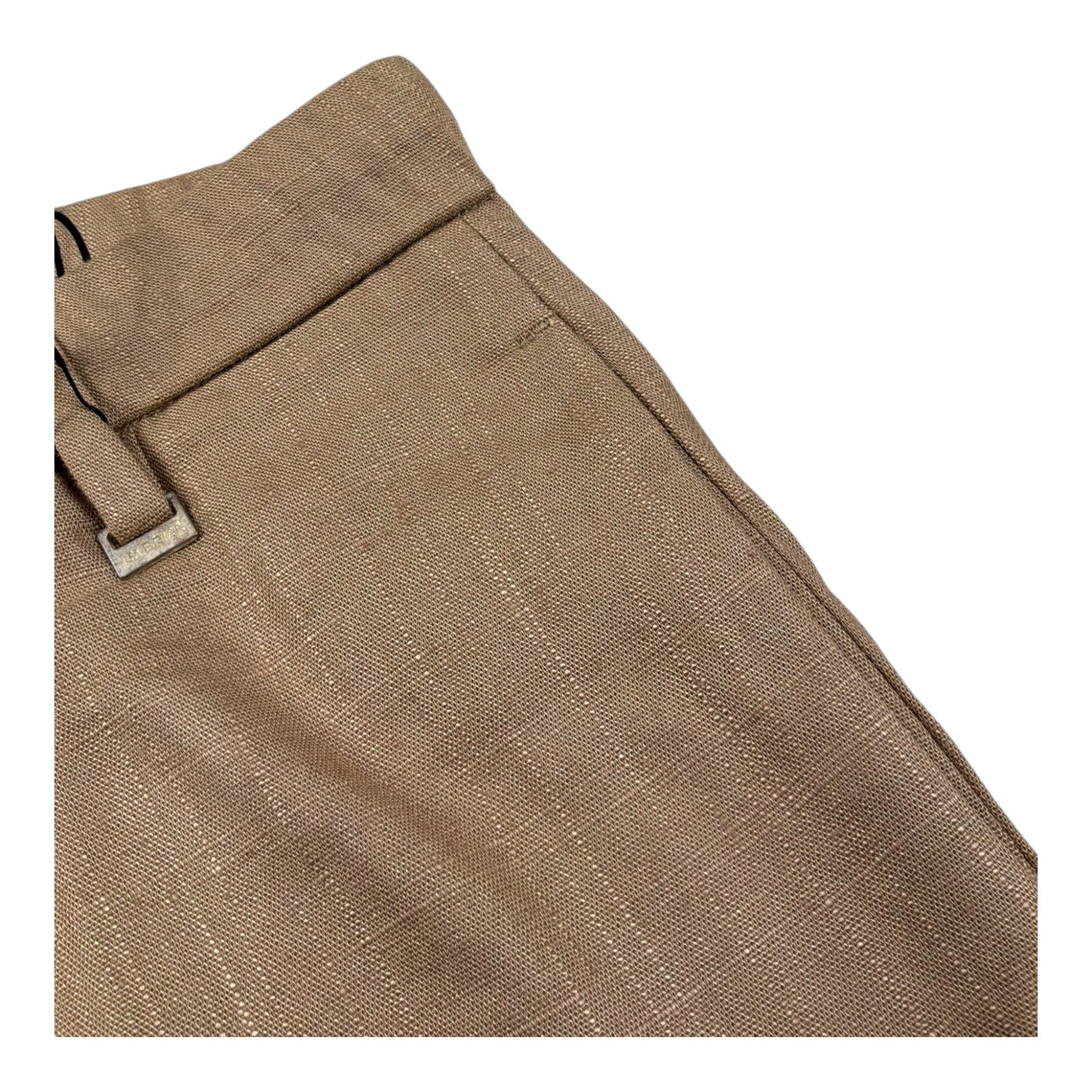 I'M Brian Bermuda Tinta Unita con Elastico In Vita per Neonato BE3247JNX BEIGE I'M BRIAN 