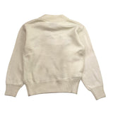 SAINT BARTH maglia mezzo collo tinta unita con stampa Bianco per Bambina DANY010 BIANCO SAINT BARTH 