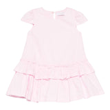 Monnalisa Abito Girocollo Tinta Unita per Bambina 17E902 ROSA MONNALISA 