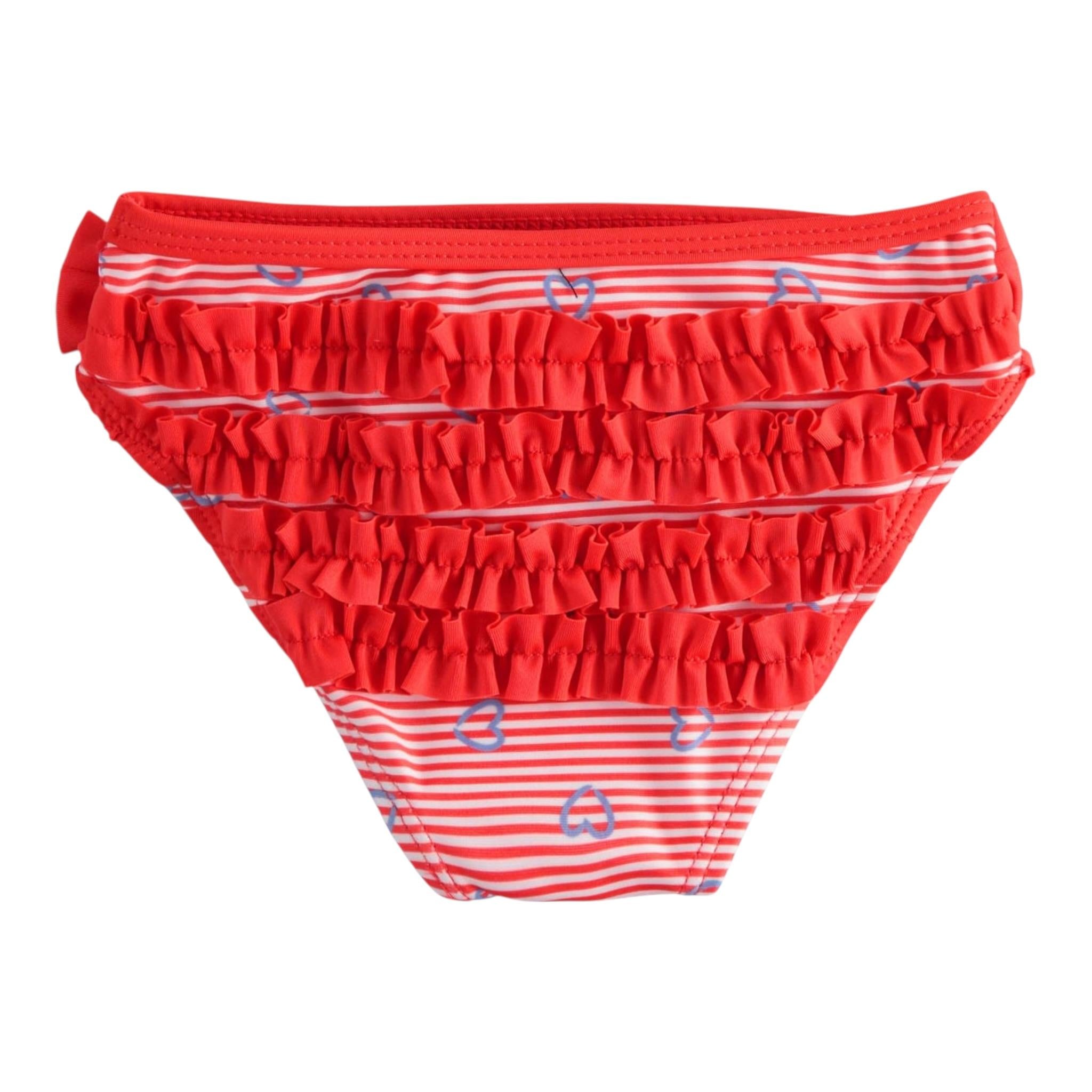 Sarabanda Costume Mutandina Fantasia A Righe per Neonata 04828 ROSSO SARABANDA 