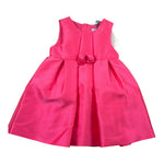 Abel & Lula Abito Giromanica Tinta Unita con Applicazioni per Bambina 5019X FUXIA ABEL & LULA 