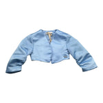 Meilisa Bai Coprispalle Tinta Unita per Neonata FL6279N AZZURRO MEILISA BAI 