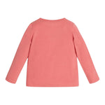 GUESS shirt girocollo tinta unita con stampa Rosa per Neonata K2YI11K6YW1 ROSA GUESS 