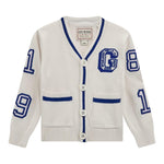 Guess Carsigan Tinta Unita con Stampa per Bambino N5RR02Z3MC0 BIANCO GUESS 