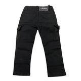 DANIELE ALESSANDRINI jeans tinta unita con girovita regolabile Nero per Neonato 1291P00023 NERO DANIELE ALESSANDRINI 