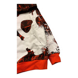 BUTNOT felpa chiusa con cappuccio tinta unita cn stampa Arancione per Bambino B9500548 ARANCIONE BUTNOT 