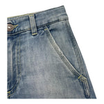Dondup Jeans Tinta Unita con Tasche Americane per Bambino DMPA133 AZZURRO DONDUP 
