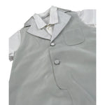 Barcellino Completo 2 Pezzi Body-Pagliaccetto per Neonato 120711X VERDE BARCELLINO 