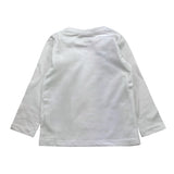 MOUSSE shirt girocollo tinta unita con stampa Bianco per Neonata BEARRRN BIANCO MOUSSE 