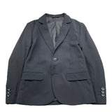 Antony Morato Giacca Tinta Unita con Bottoni per Bambino MKJS00018 NERO ANTONY MORATO 