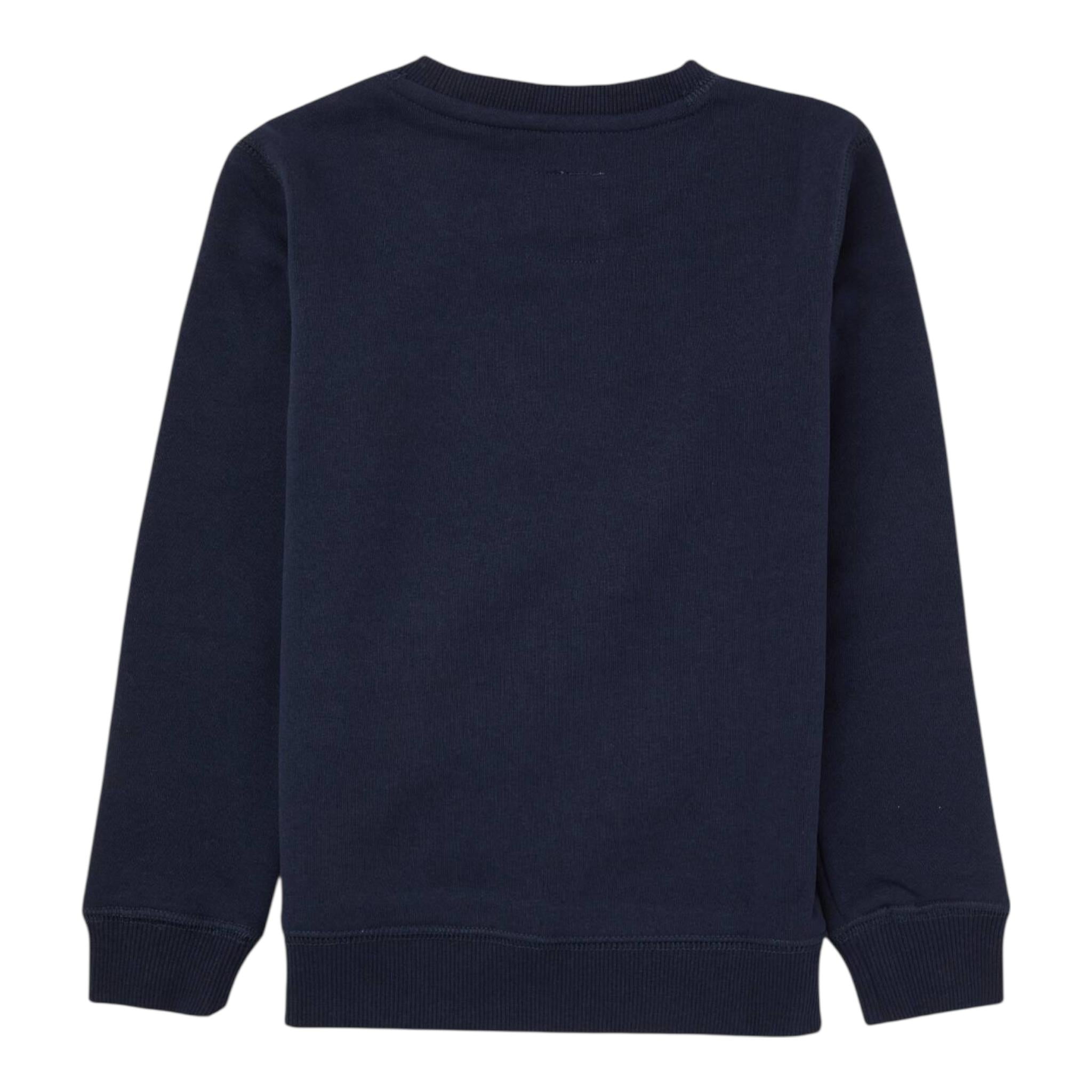 LEVI'S felpa chiusa girocollo tinta unita cn stampa logo Blu per Bambino 9E9079 BLU LEVI'S 