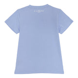 John Richmond T-Shirt Girocollo Tinta Unita con Stampa per Bambino RBP25117TSXX AZZURRO JOHN RICHMOND 