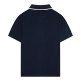 Tommy Hilfiger Polo Mezza Manica con Ricamo Logo per Bambino KB0KB09524 BLU TOMMY HILFIGER 