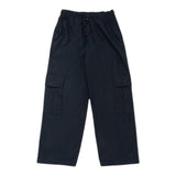 N°21 Einfarbige Hose mit elastischem Bund Blau für Jungen