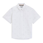 Boss Camicia Mezza Manica Tinta Unita per Bambino J52006 BIANCO BOSS 