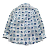 Daniele Alessandrini Camicia Tinta Unita con Stampa per Neonata 1295C00177 BIANCO DANIELE ALESSANDRINI 