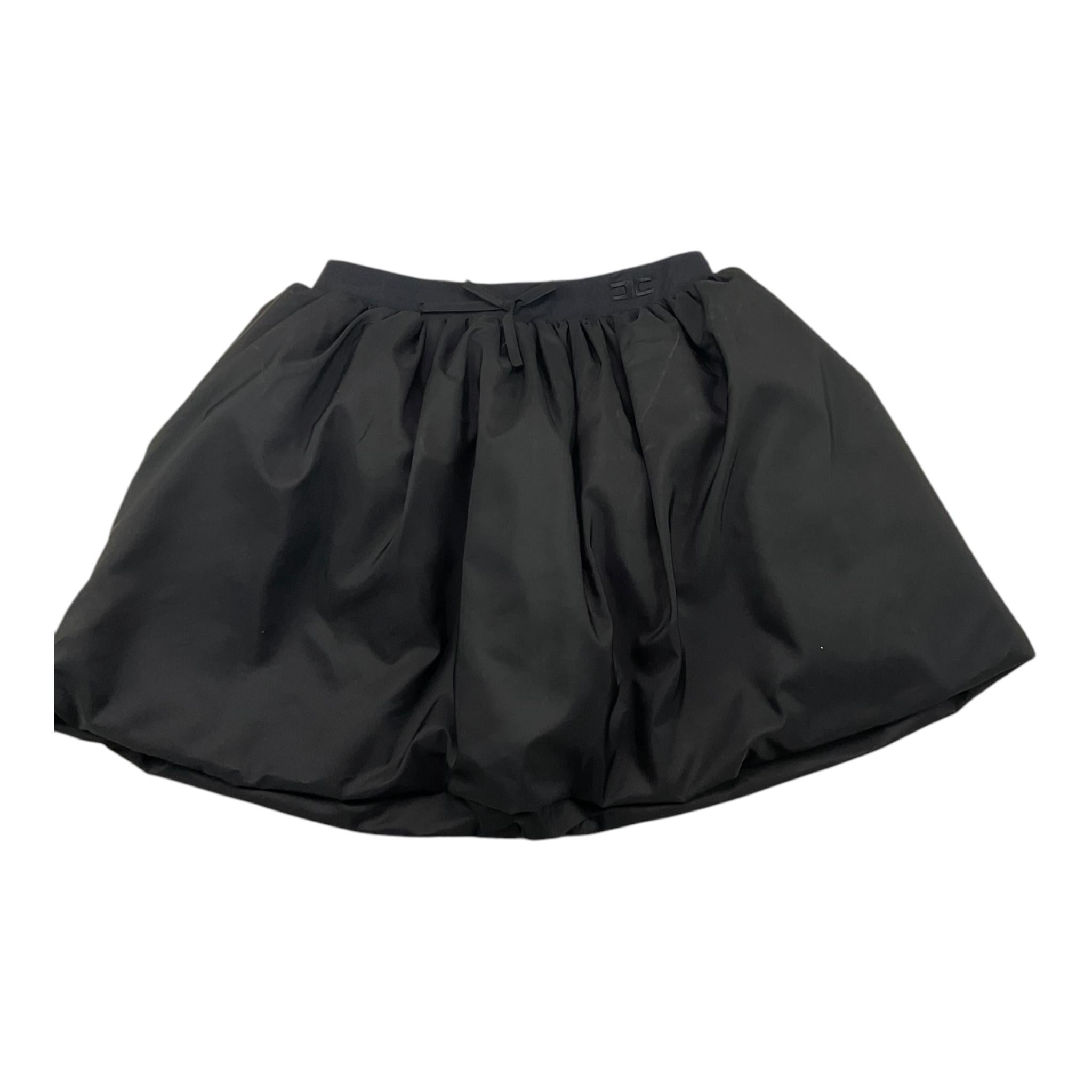 ELISABETTA FRANCHI gonna tinta unita a palloncino con elastico in vita Nero per Bambina EFGO163 NERO ELISABETTA FRANCHI 