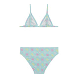 Guess Costume 2 Pezzi Triangolo-Mutandina per Bambina J5GZ46MC052 VERDE ACQUA GUESS 