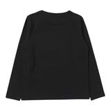 LIU JO shirt girocollo tinta unita con stampa e applicazioni Nero per Bambina GF3123 NERO LIU JO 