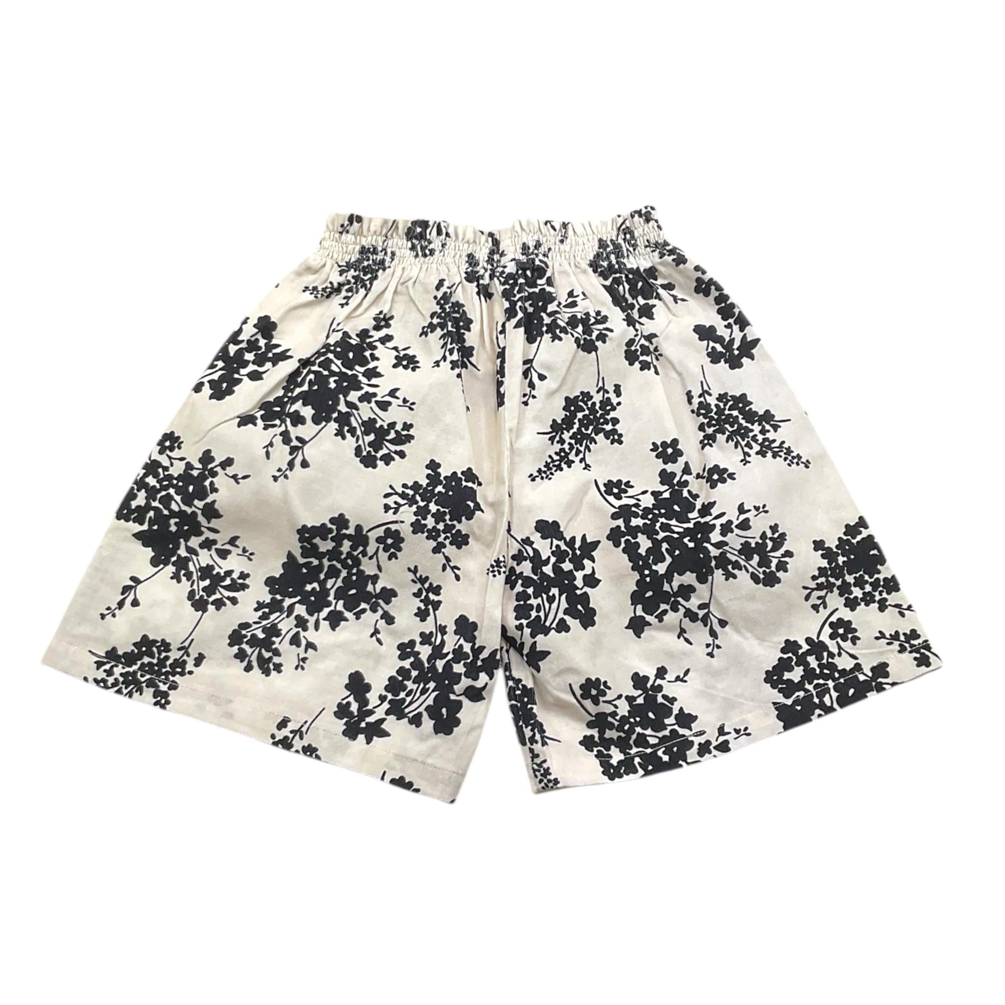 ZHOE & TOBIAH short tinta unita con stampa Beige per Bambina VFL1 BEIGE ZHOE & TOBIAH 