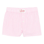 Saint Barth Short Fantasia Quadretti  per Bambina BXY0010366 ROSA SAINT BARTH 