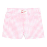 Saint Barth Short Fantasia Quadretti  per Bambina BXY0010366 ROSA SAINT BARTH 