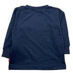 LEVI'S shirt girocollo tinta unita con logo Blu per Neonato 6E8646 BLU LEVI'S 