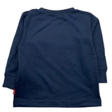 LEVI'S shirt girocollo tinta unita con logo Blu per Neonato 6E8646 BLU LEVI'S 