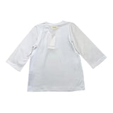 @Madilly Shirt Einfarbig Rundhals Weiß Für Jungen