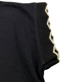 Dixie T-Shirt Girocollo Tinta Unita per Bambina MB44030G74 NERO DIXIE 
