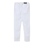 Balmain Pantalone Tinta Unita con Elastico In Vita per Bambina BW6Q5 BIANCO BALMAIN 