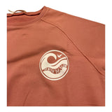 Zhoe & Tobiah Felpa Chiusa Girocollo Tinta Unita con Stampa per Bambino FEC11M ROSA ZHOE & TOBIAH 