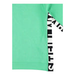 STELLA McCARTNEY abito felpa manica lunga tinta unita con cappuccio Verde per Bambina TV1D30 VERDE STELLA McCARTNEY 