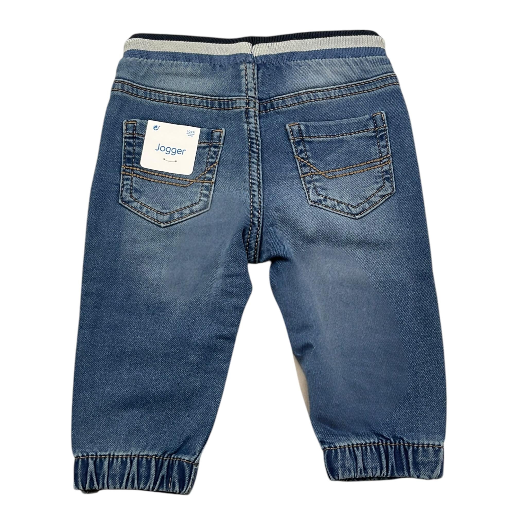 MAYORAL jeans elasticizzato tinta unita con elastico in vita Blu per Neonato 2534 BLU MAYORAL 